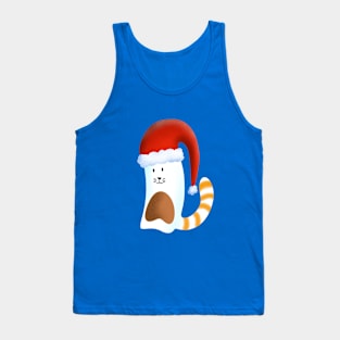 Cat Christmas  , Christmas funny gnomes Cute Merry Christmas Gift Sticker celebration  concept Tank Top